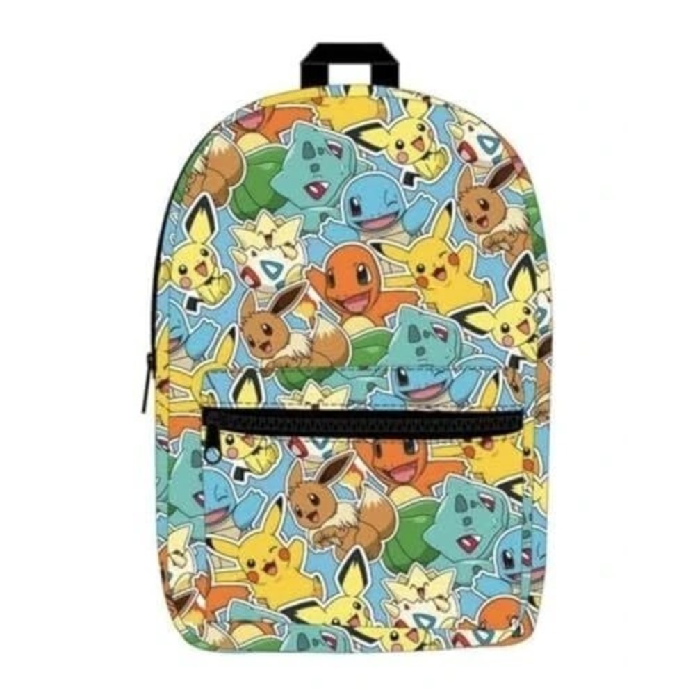 Bioworld Pokemon Characters Backpack - New!